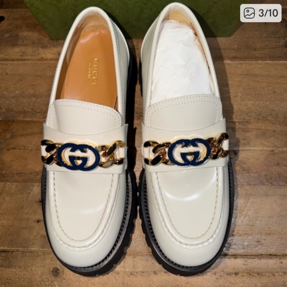 Gucci Jeanne Interlocking G Loafers NIB - Picture 3 of 7